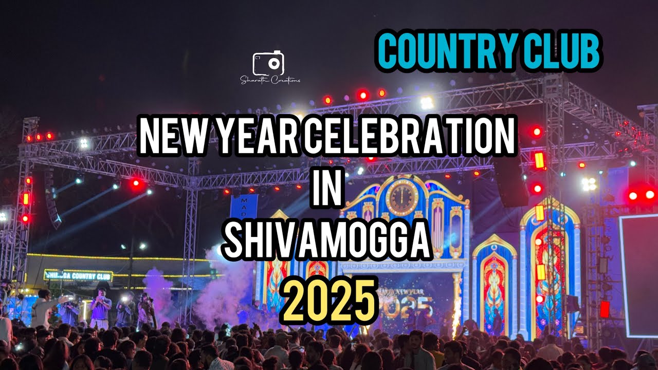 New Year Party at Namma Shivamogga Country Club 2025