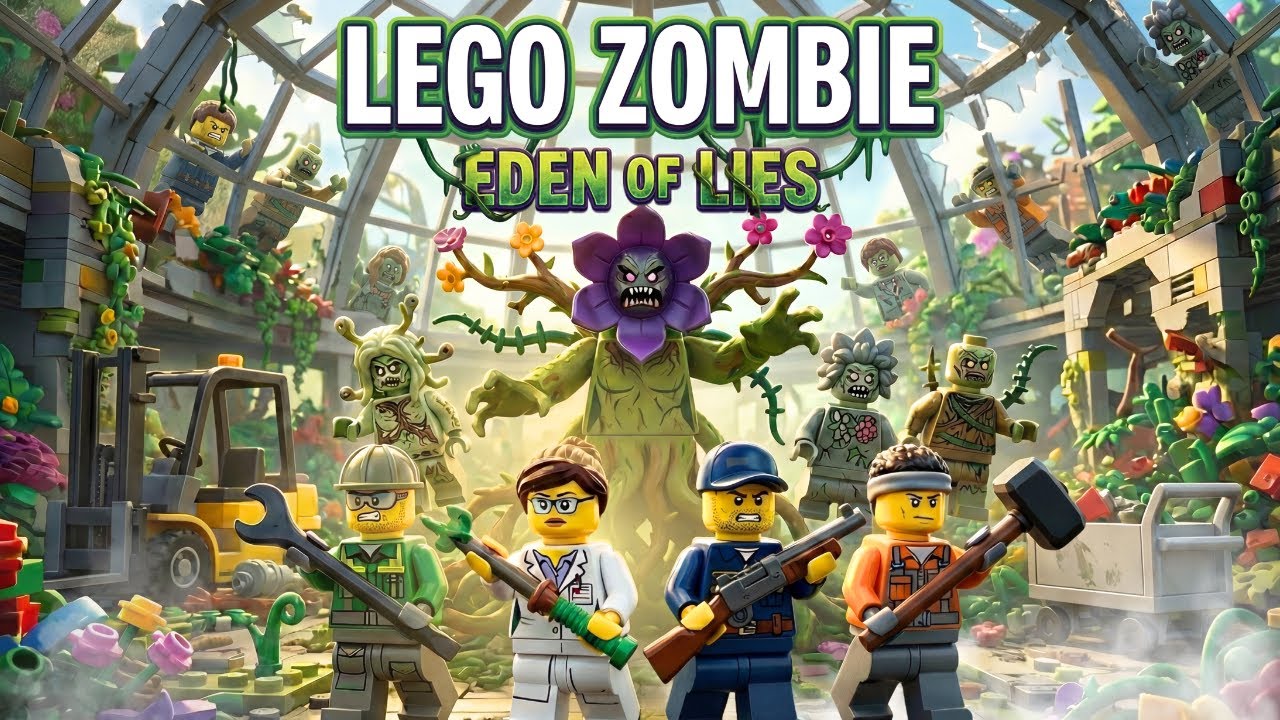 Zombie Eden of Lies – The Cure Was You| LEGO Zombie Animation| Episode 14