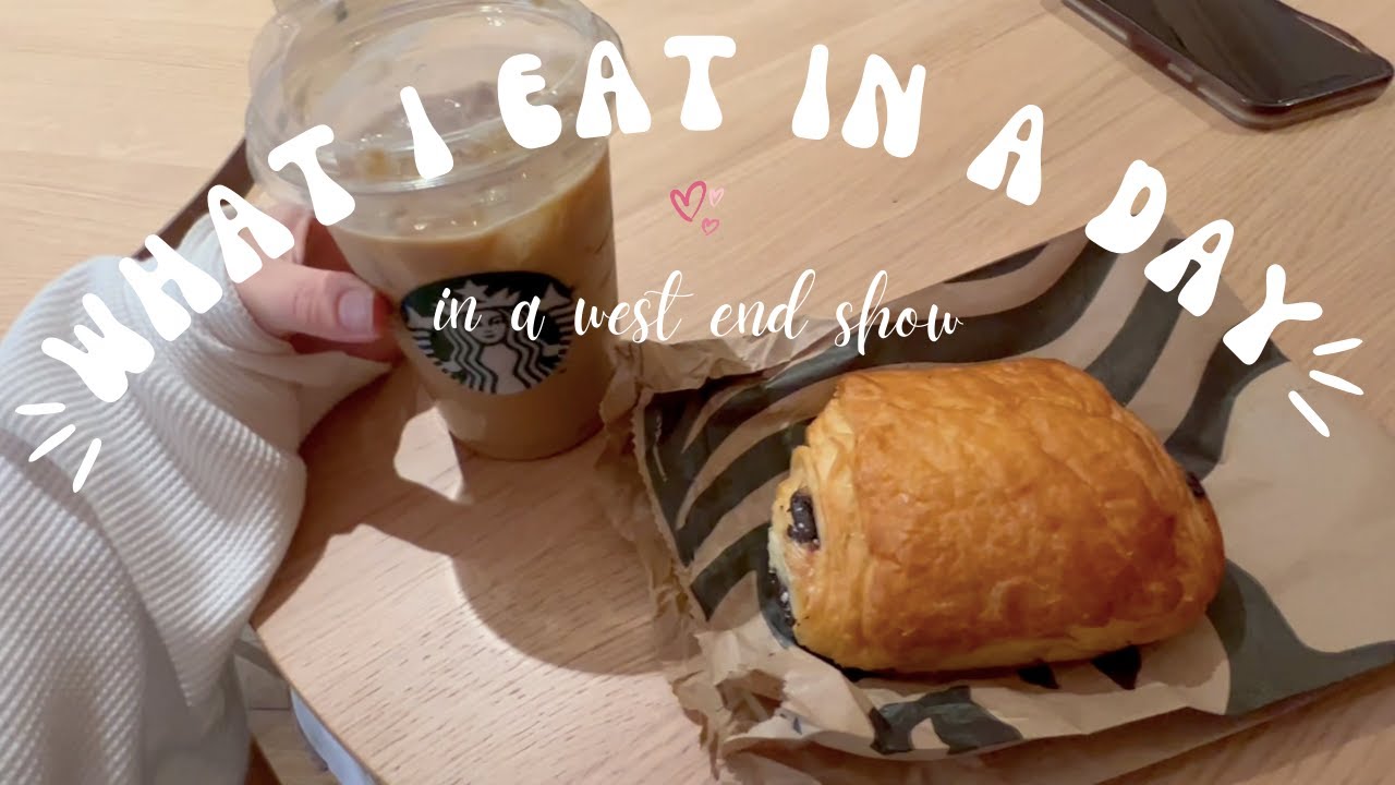 WHAT I EAT IN A DAY 🍔 | A musical theatre actress in Grease West End ⚡