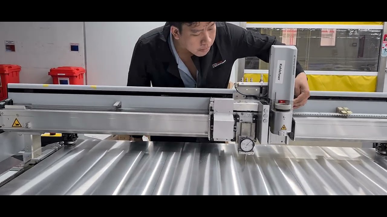 Kiểm Tra Hiệu Chỉnh Độ Phẳng Mặt Bàn Cắt - ZUND How To Check & Adjust Cutting Table Flatness Height