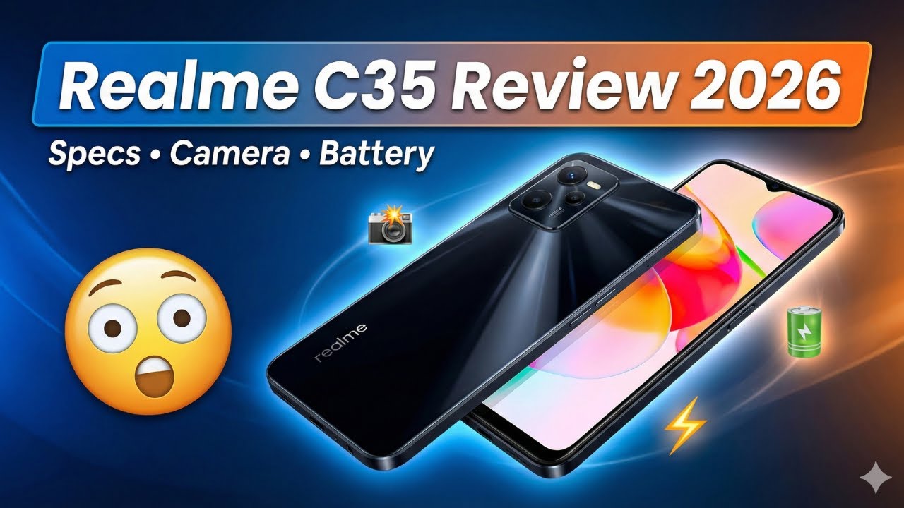 Realme C35 Review 2026 | Specs, Camera, Battery & Honest Verdict