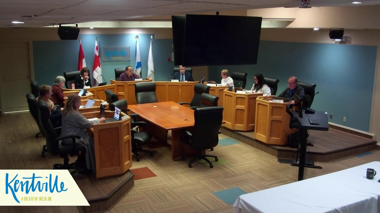 January 27 2026 Town of Kentville Council Meeting 5:00pm