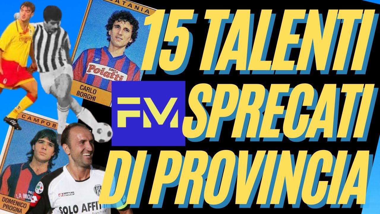 15 TALENTI SPRECATI di PROVINCIA | ⚽️ Promesse mancate e idoli locali della Serie A e non solo