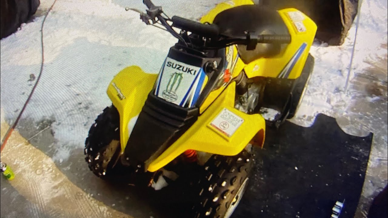 2006 Suzuki Quad Sport LT80 / Slow Cranking / Hard To Start / Replace Starter