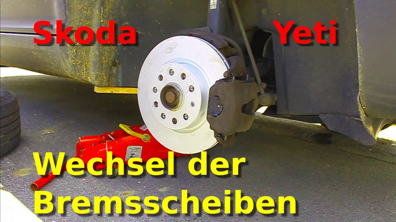 DIY: Scheibenbremsenwechel Skoda Yeti
