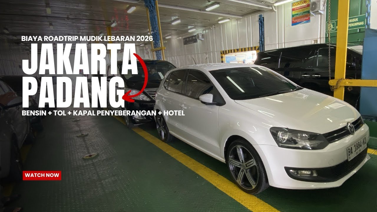 Estimasi Biaya Roadtrip Mudik Lebaran 2026 Jakarta-Padang Rute Lintas Timur Sumatra