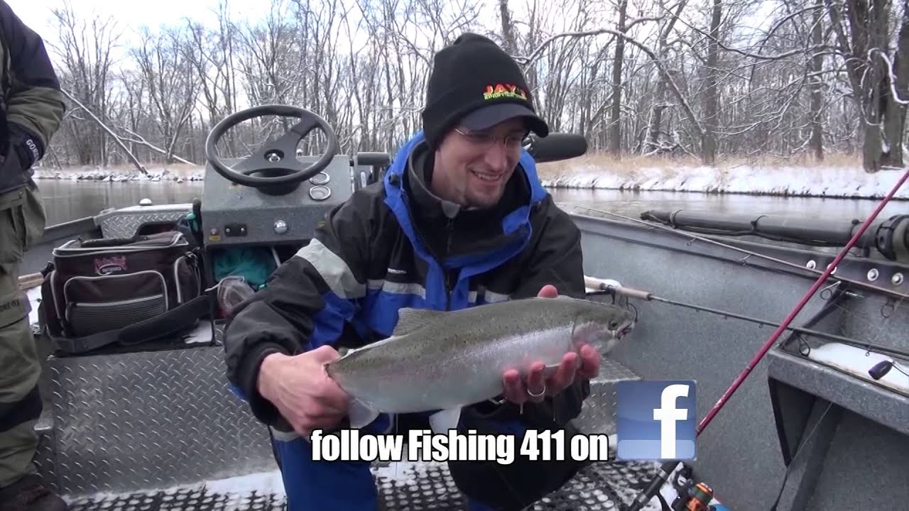 Winter Steelhead Fishing on the Big Manistee River