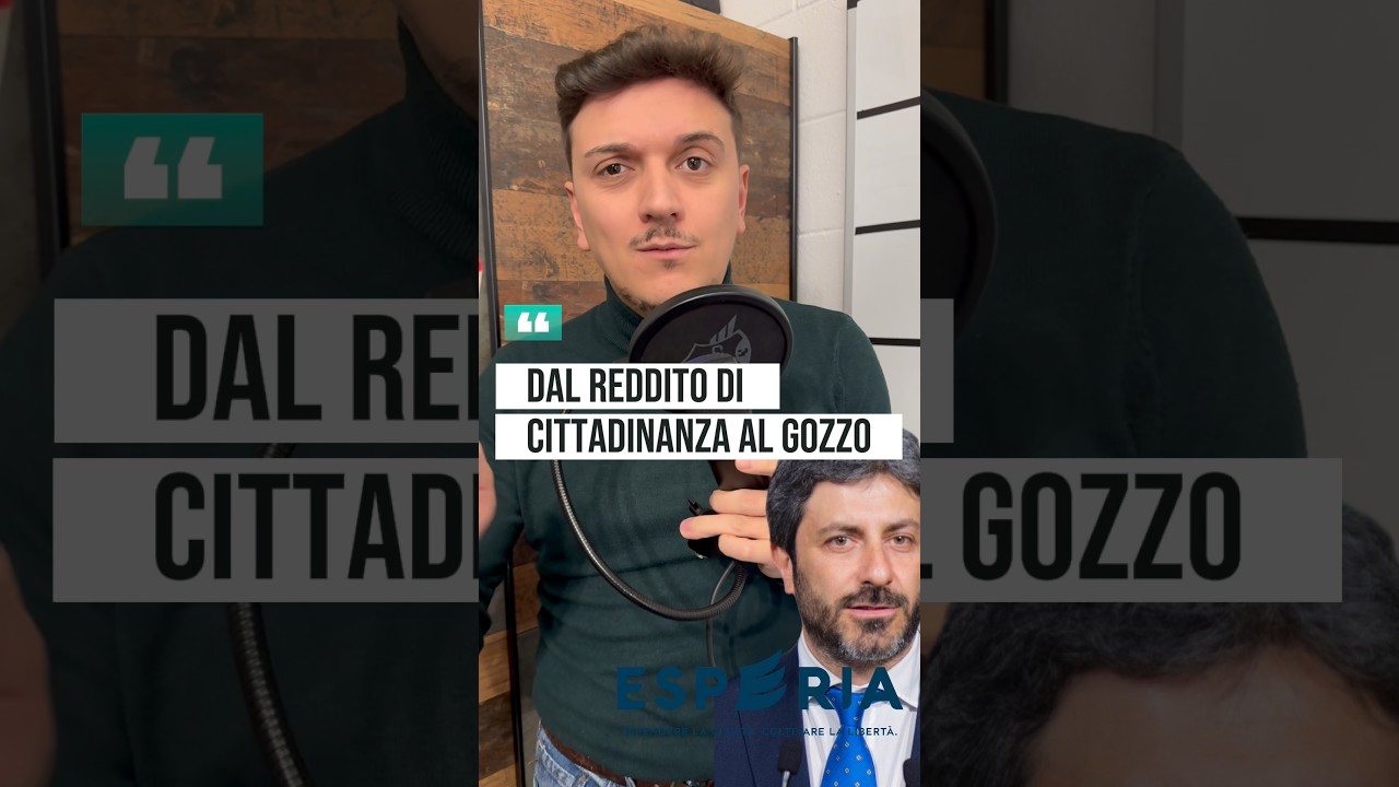 Dal reddito di cittadinanza al gozzo! #campania #borrelli #napoli