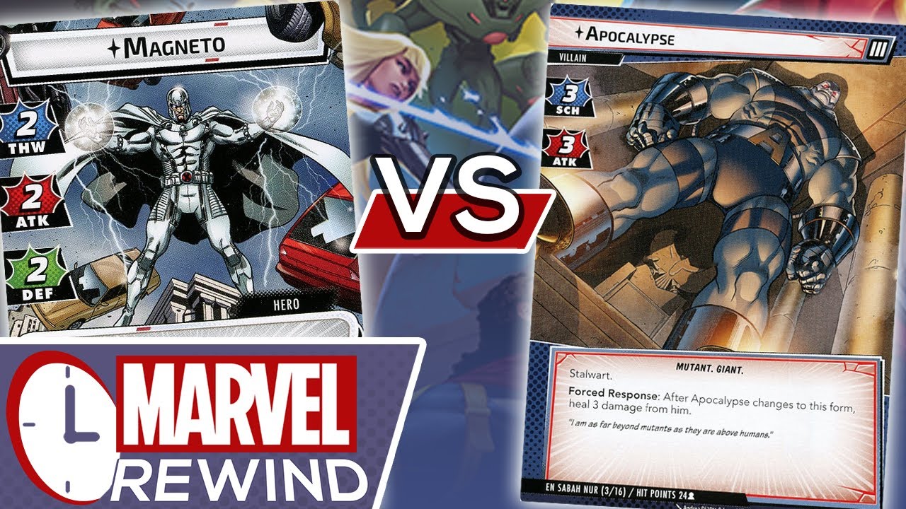 MAGNETO vs. EN SABAH NUR (EXPERT) | Marvel REWIND - EP46 (Marvel Champions Gameplay)
