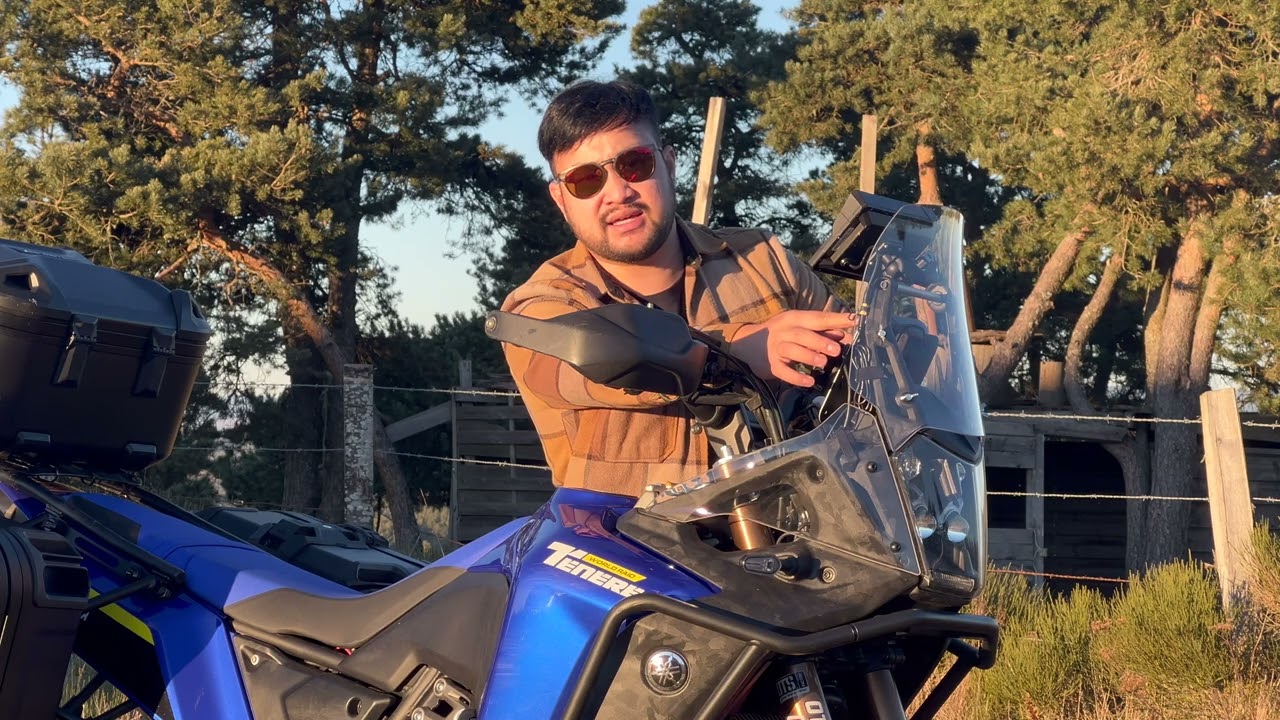 JE TEST LE CARPURIDE 702 PRO TENERE 700 WORLD RAID