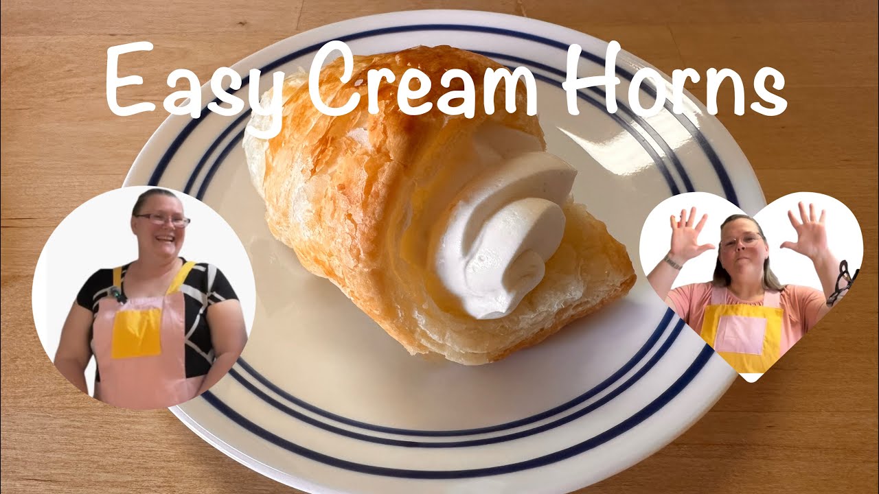 Easy Cream Horns/@AtHomewithMimiandKiki/Easy Dessert