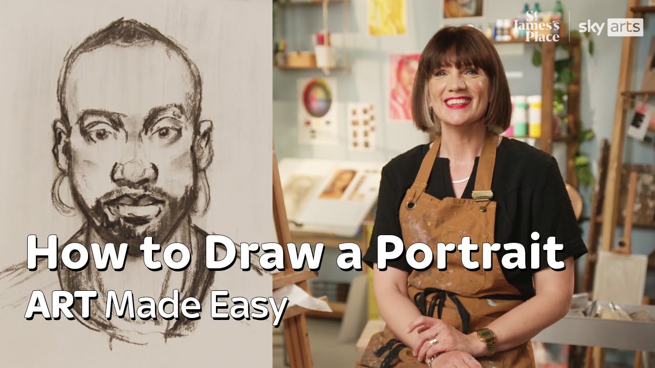 How to Draw a Portrait | SJP x Sky Arts presents Art Made Easy
