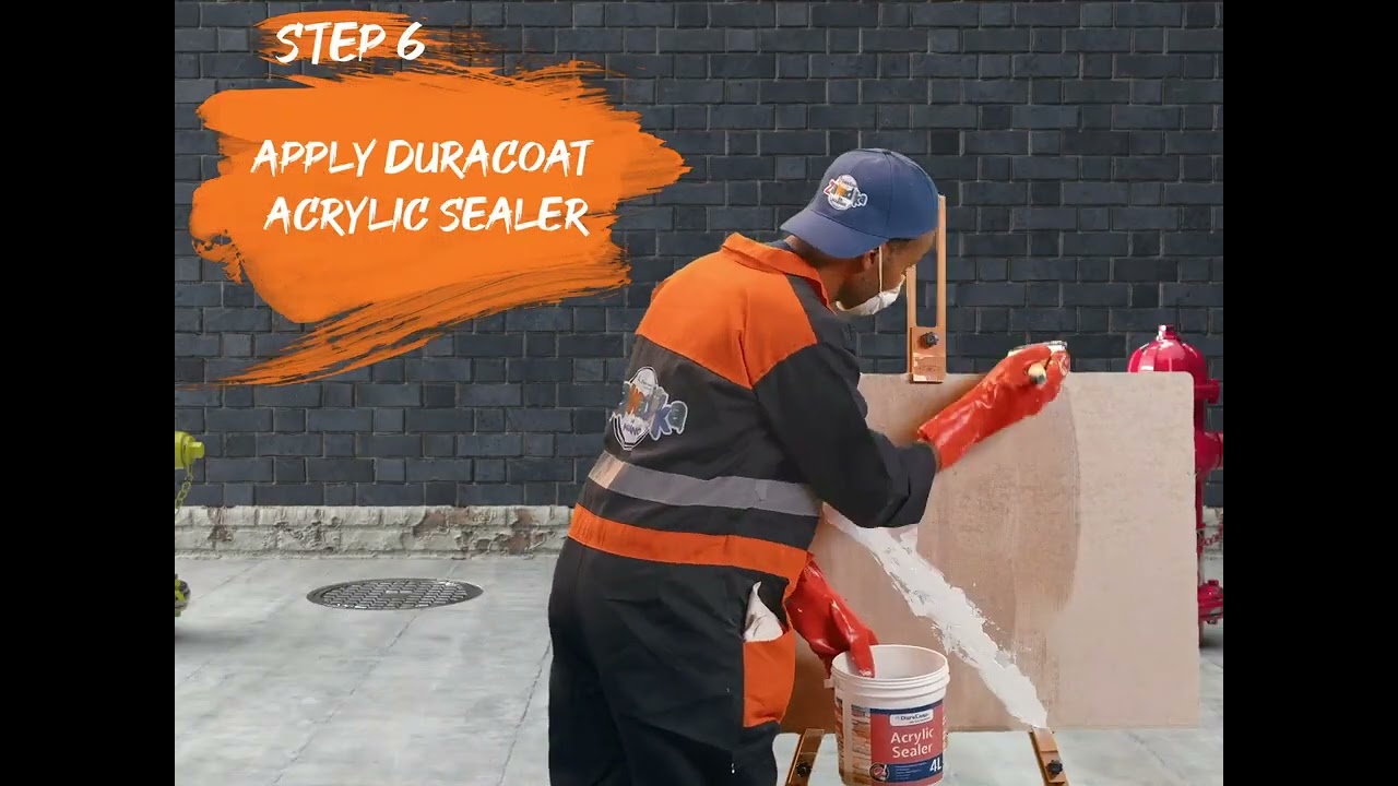 Here's how to achieve a textured finish with Duracoat Real Roc