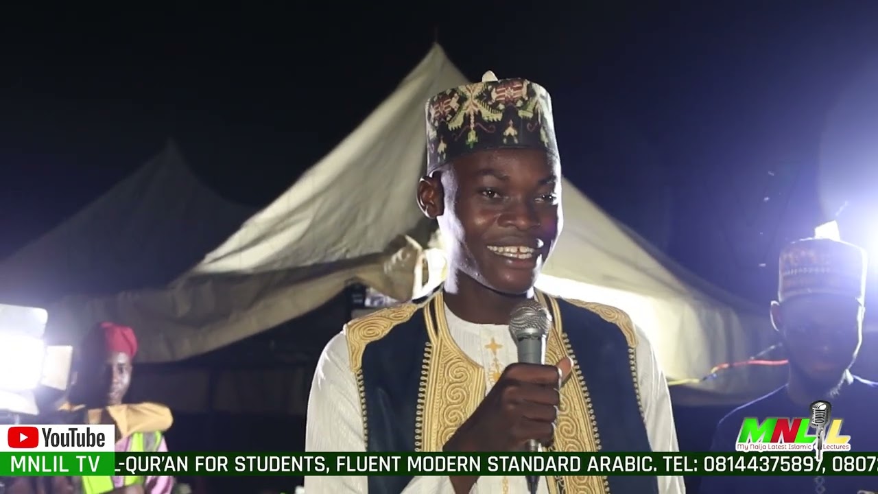 Mallam Bushairy Al-Adaby Onisofo at the 4 Years Remembrance of Sheikh Abdul Hameed Olatunde Alaka