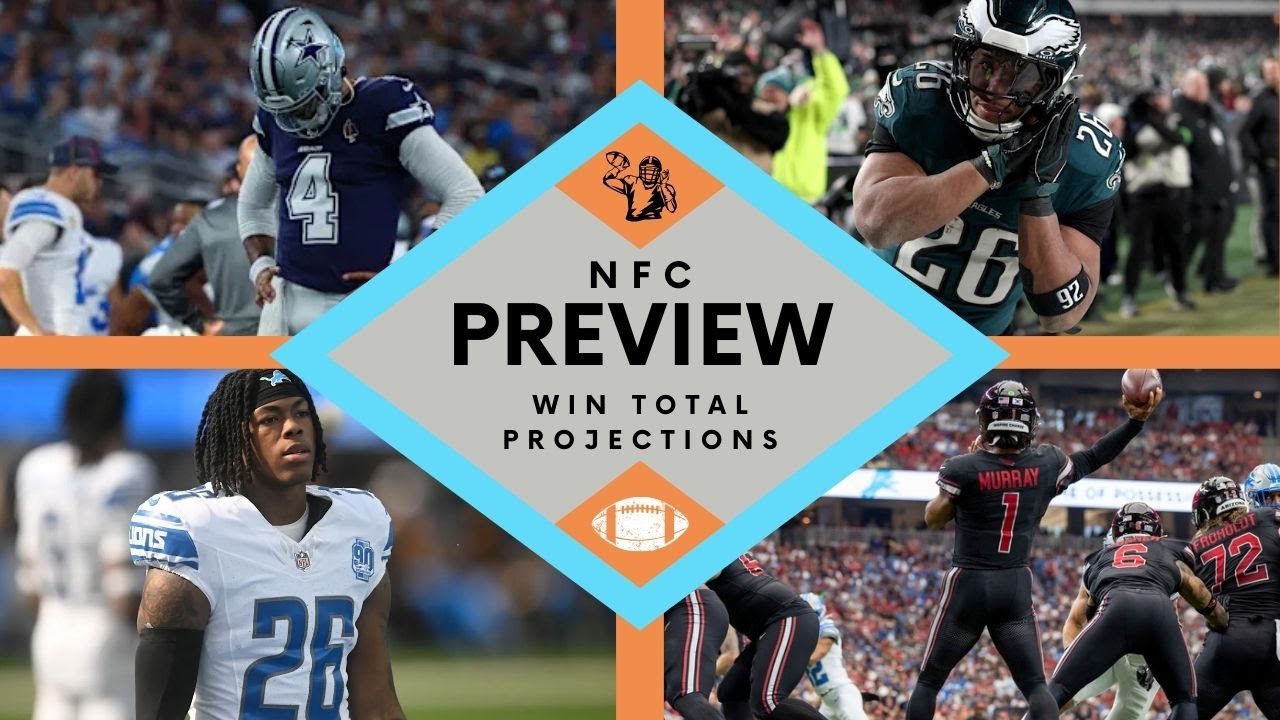 NFC Win Total Predictions | Why The Cowboys Are An Easy Under | 2025 NFL Season Preview