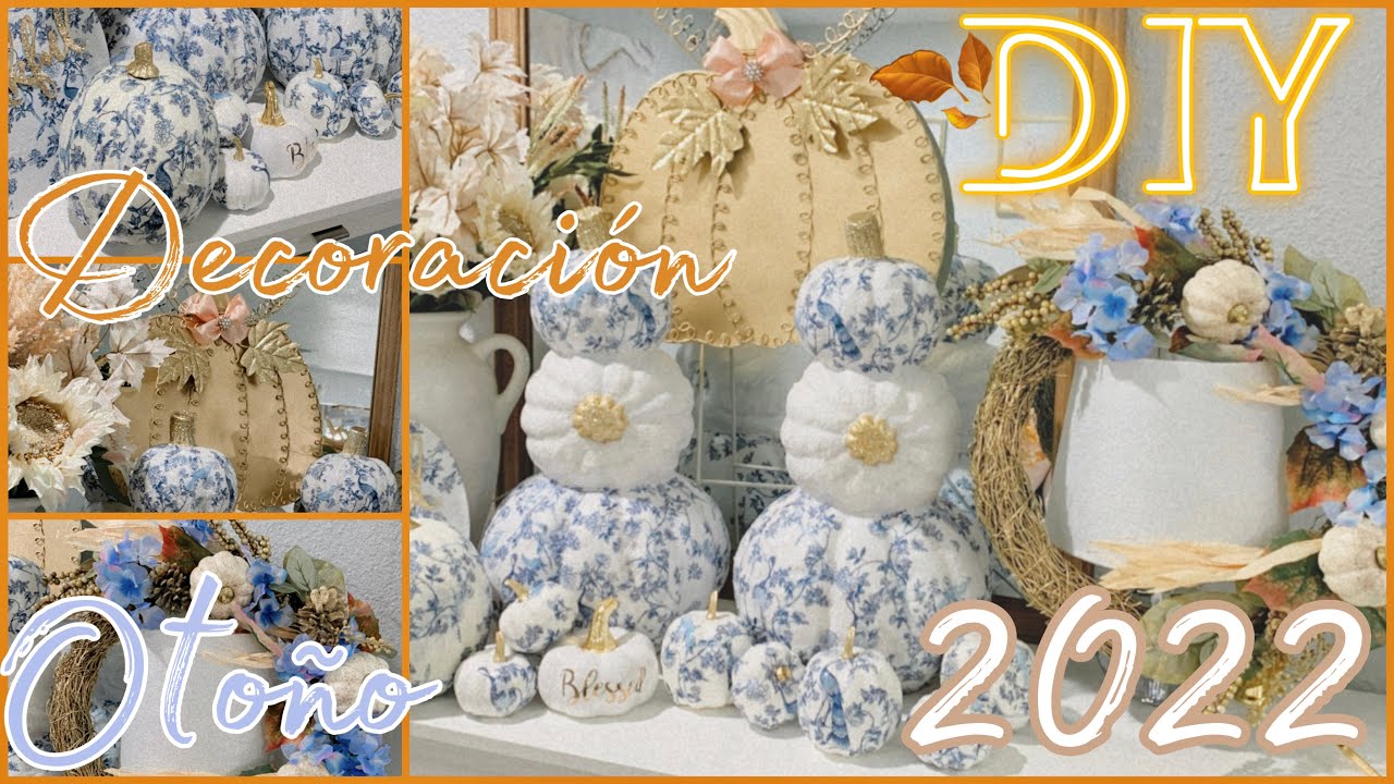 DECORACIÓN CON POCO DINERO PARA OTOÑO 🍂 2022