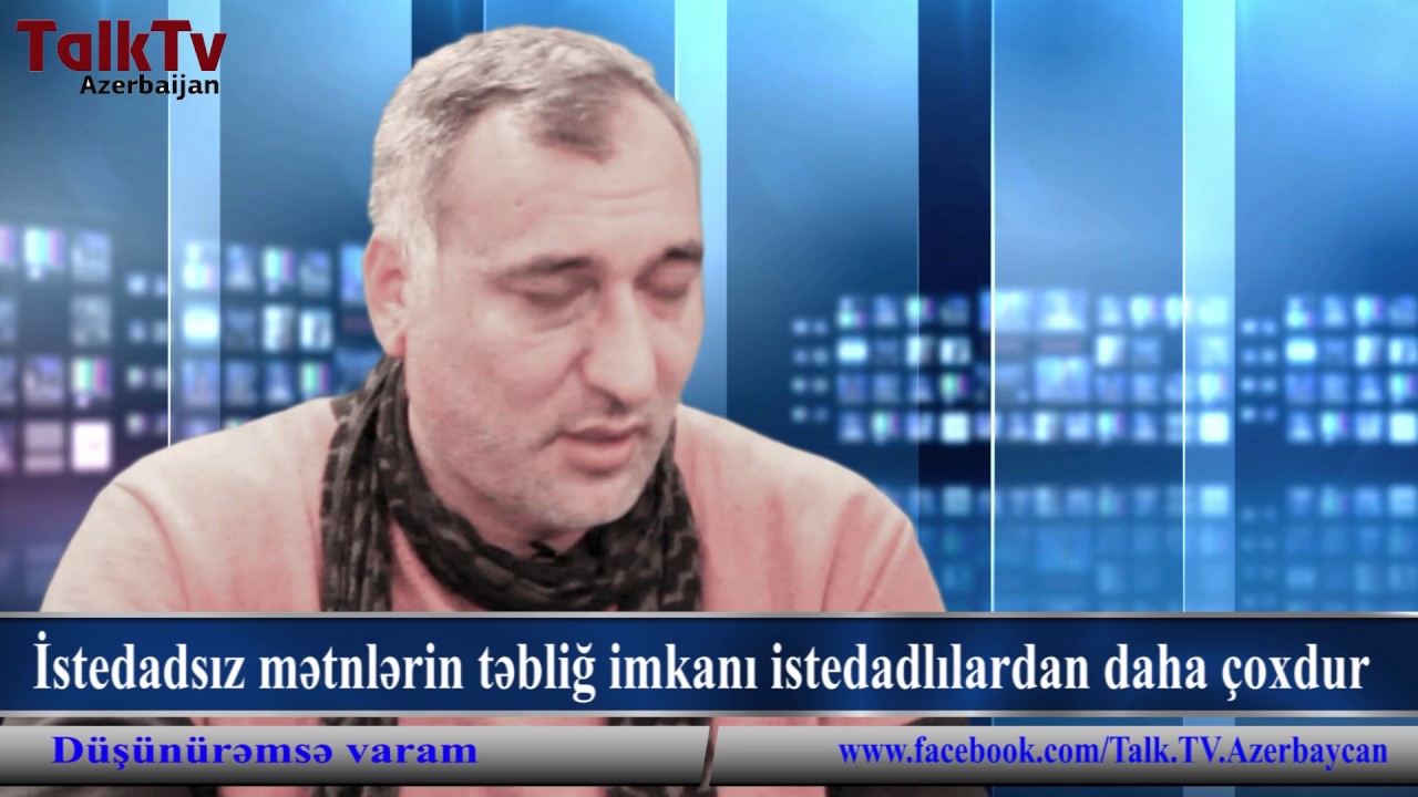 Düşünürəmsə varam - Şərif Ağayar: “Rayonlarımızın əksəriyyətində kitab mağazası yoxdur”