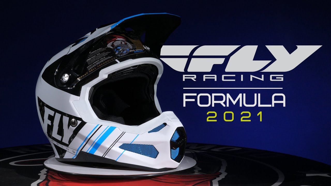 Шлемы FLY RACING Formula -  мотошлем с инновационной технологией защиты / Обзор мотоэкипировки