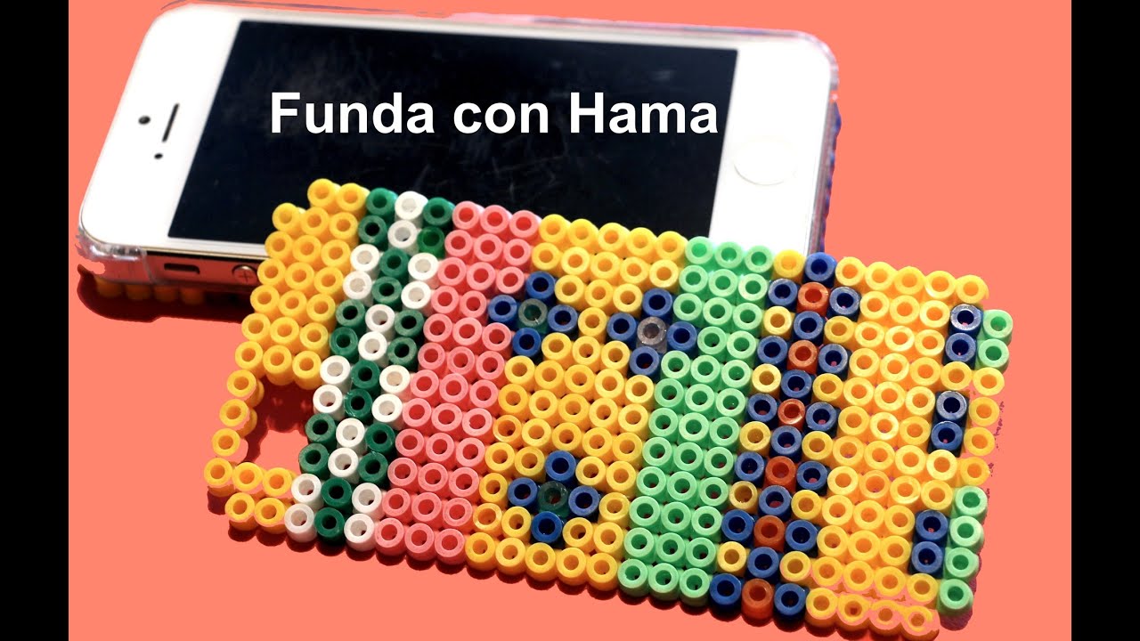 Funda de móvil con Hama. Hama perler beads ideas