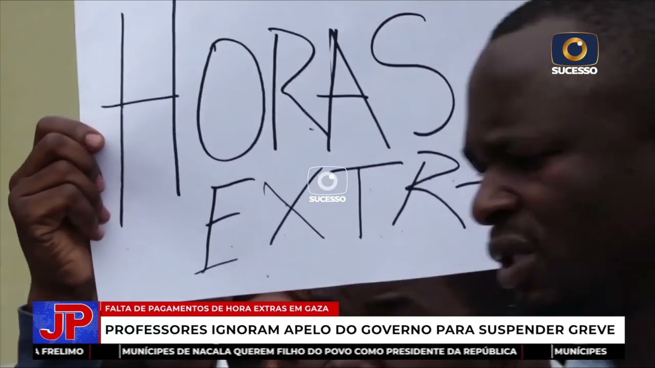 PROFESSORES DE XAI-XAI DIZEM QUE NÃO VÃO TRABALHAR CASO O GOVERNO NÃO PAGUE HORAS-EXTRAS