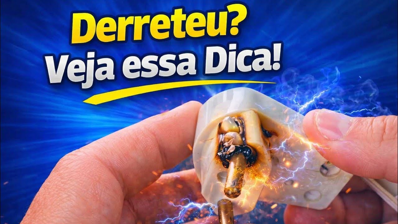 Vou explicar porque derrete a tomada, siga essa dica!