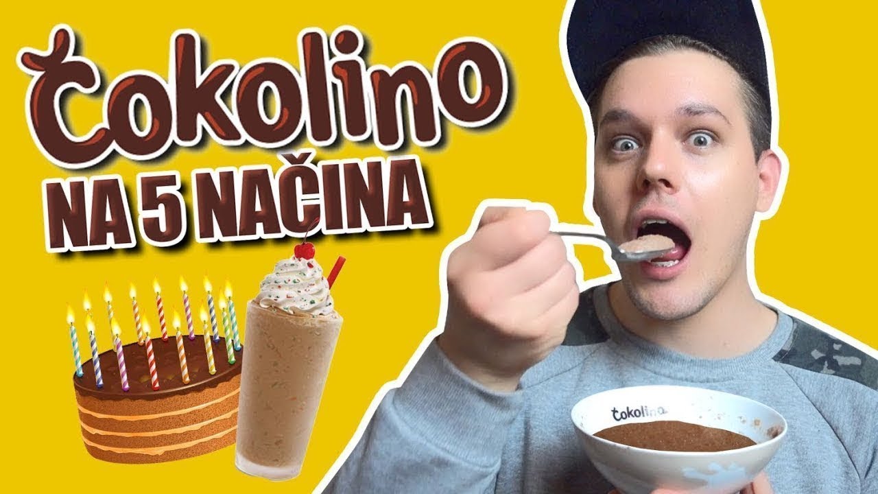 5 NAČINA KAKO JESTI ČOKOLINO | Dennis Domian