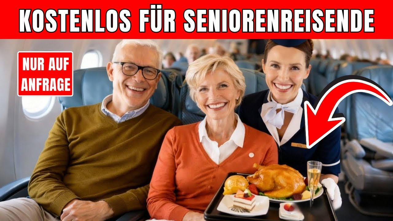 Über 60 und Fliegen? Sie Verzichten Still auf Diese 15 Kostenlosen Airline-Vorteile
