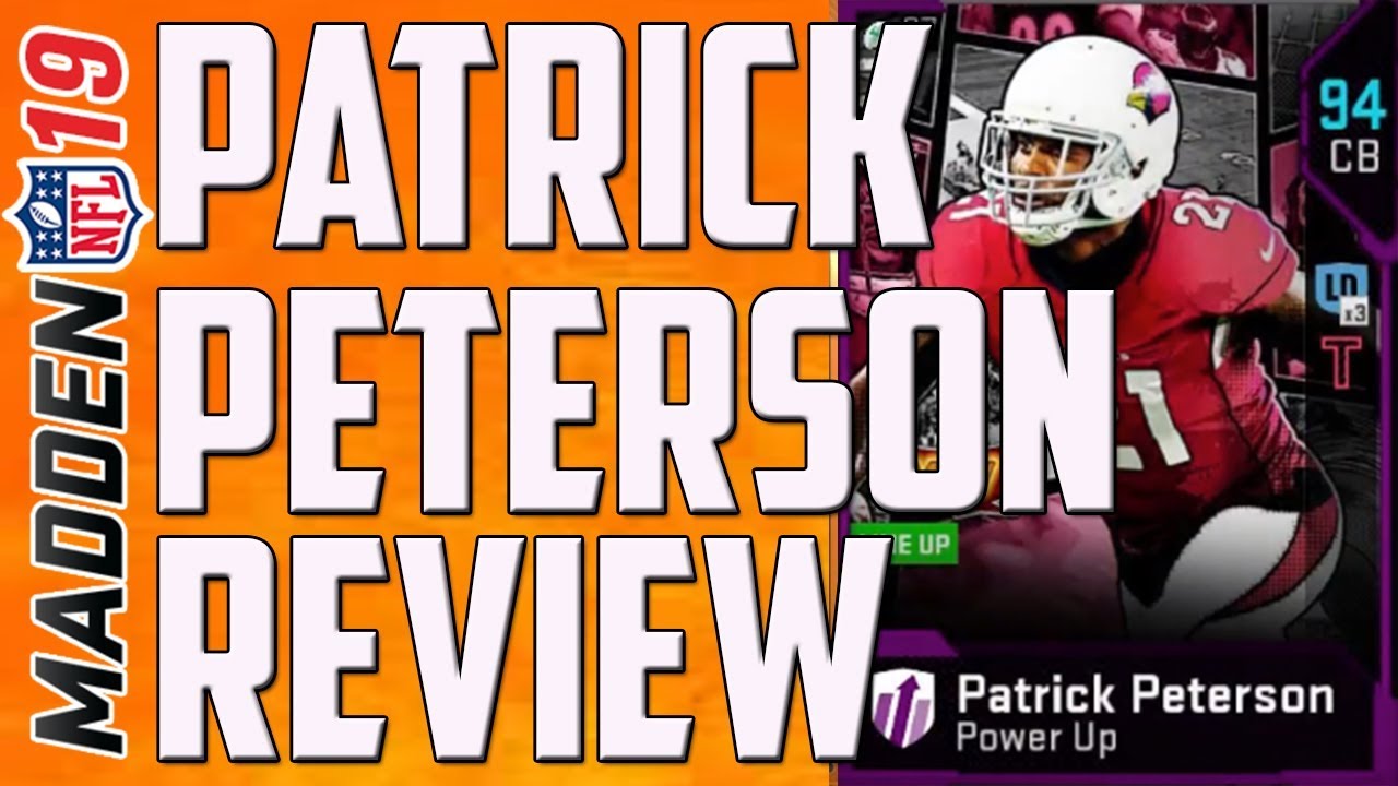 How Good is MUT Hero 94 Overall Patrick Peterson? Madden 19 Player Review