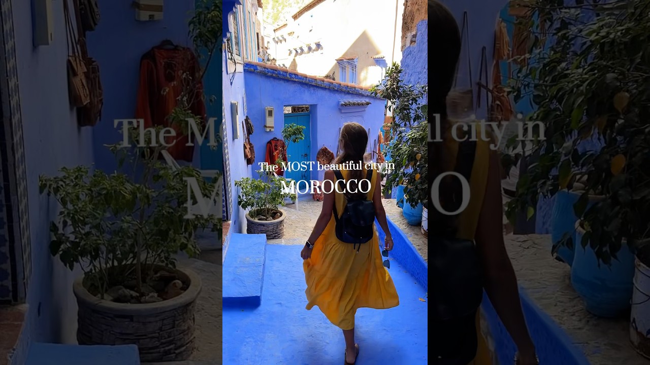 Chefchaouen, Morocco - the blue city 🇲🇦 #chefchaouen #morocco
