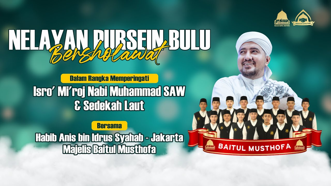 🔴LIVE STREAMING - NELAYAN PESISIR BULU BERSHOLAWAT BERSAMA HABIB ANIS SYAHAB DARI JAKARTA