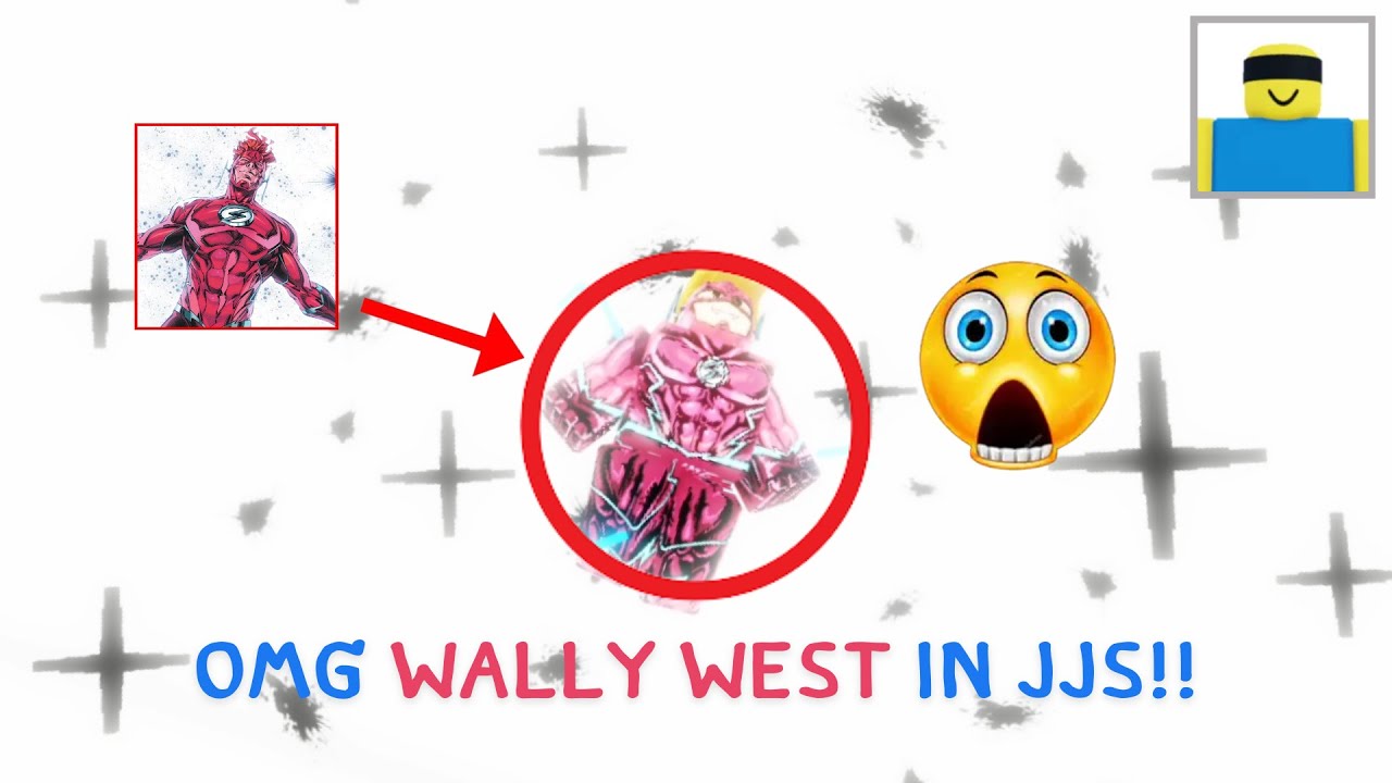Custom Wally West Moveset in JJS [ Jujutsu Shenanigans ]