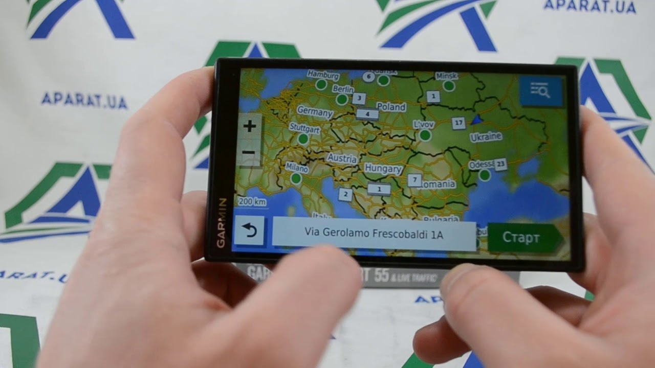 GPS навигатора Garmin DriveSmart 55 LMT Полные характеристики
