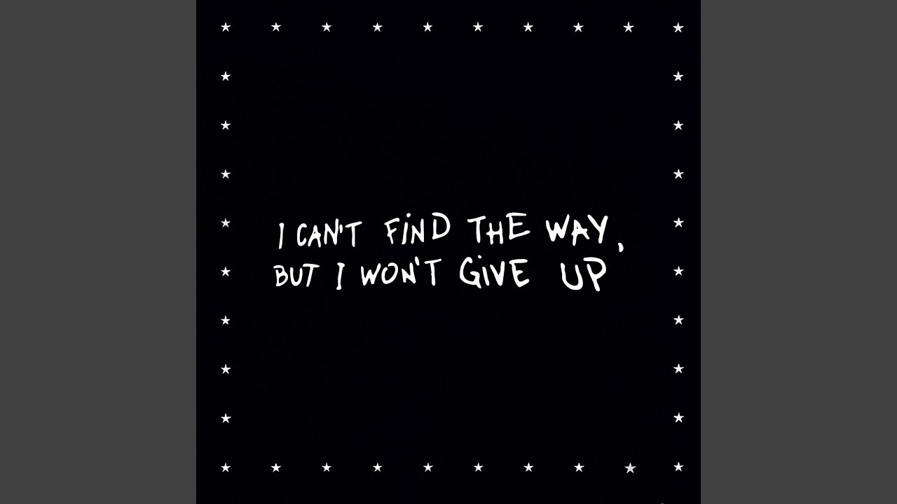 I Won't Give Up (Snippet)