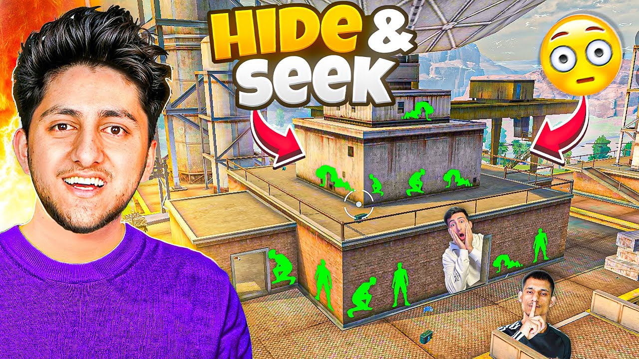 Playing Hide And Seek In Kalahari Map Finding 30 Noobs Can I Find Them All? - Garena Free Fire