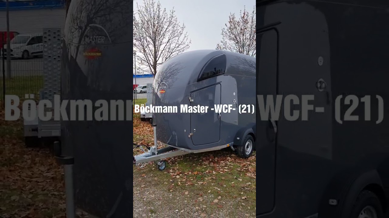 Der neue Böckmann Pferdeanhänger Master -WCF- Modell 2021.