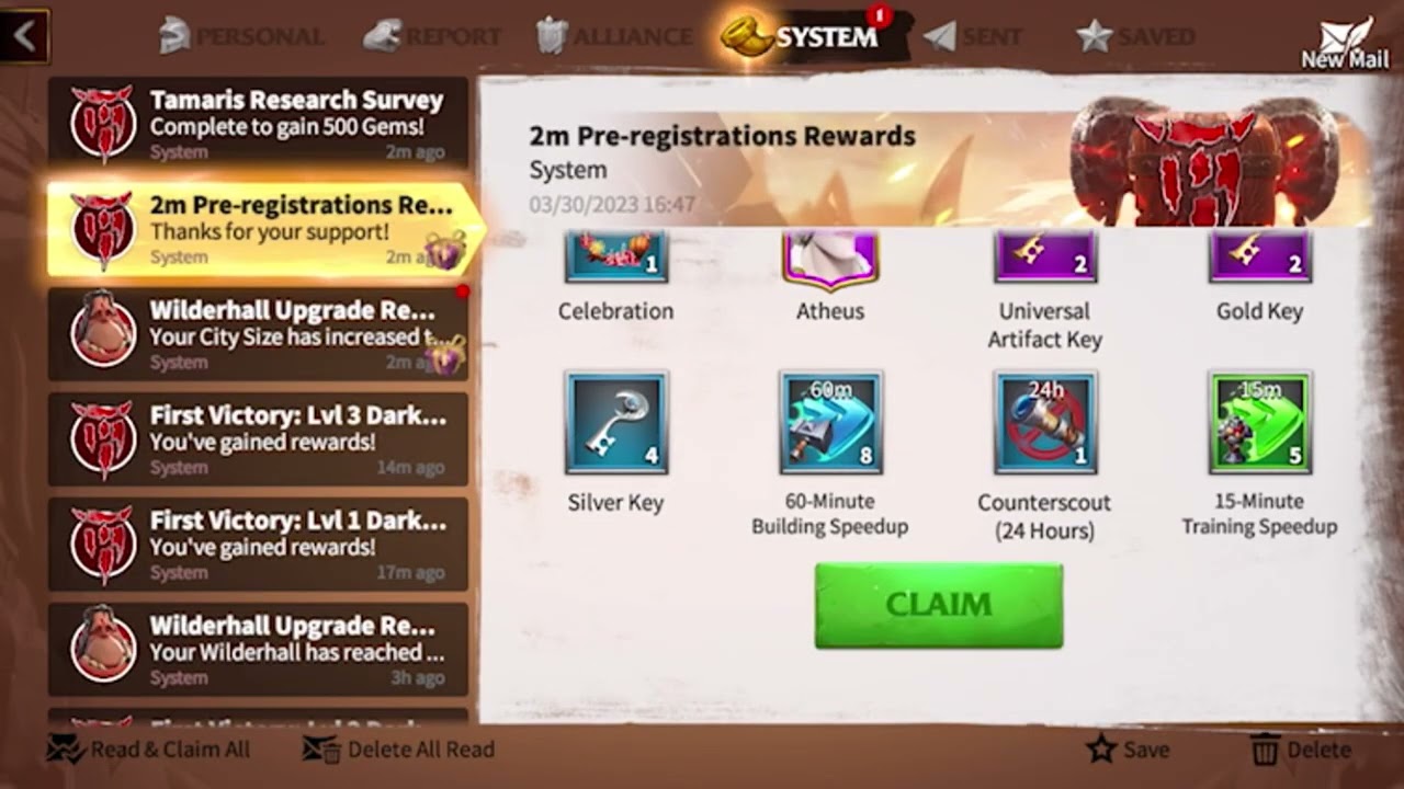 ATHEUS FOR FREE IN CALL OF DRAGON