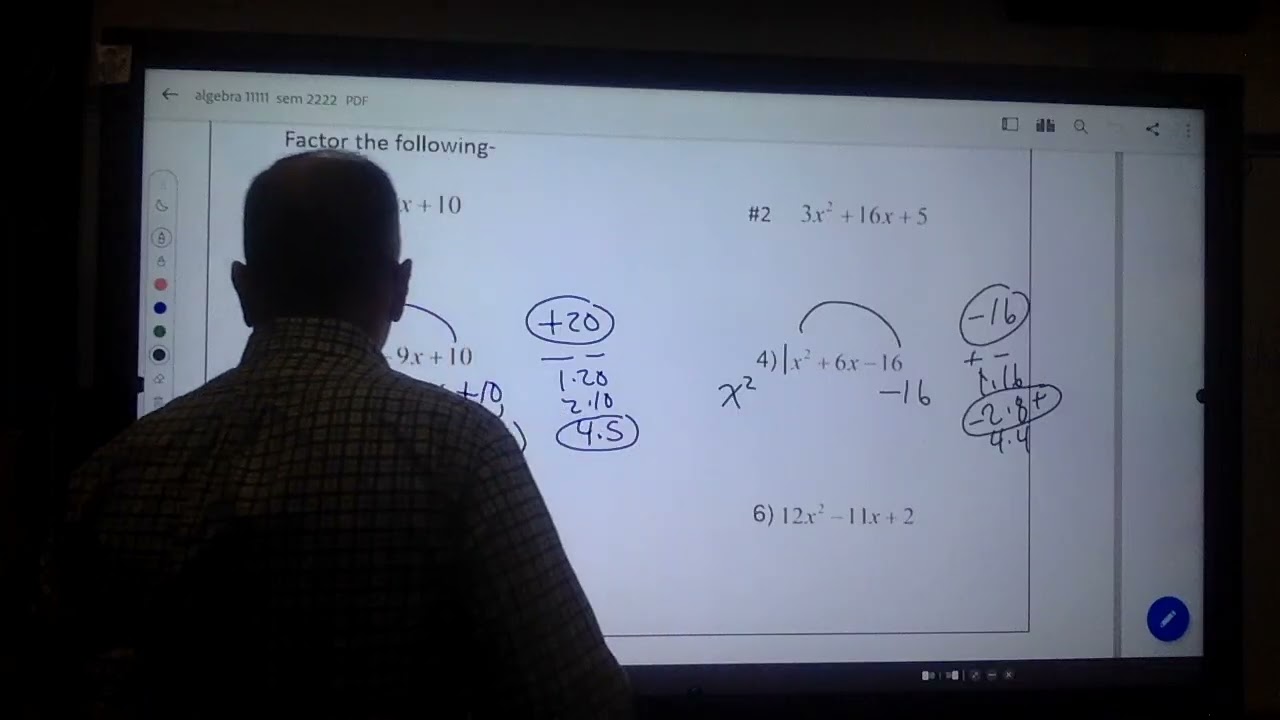 factoring polynomials alg 1