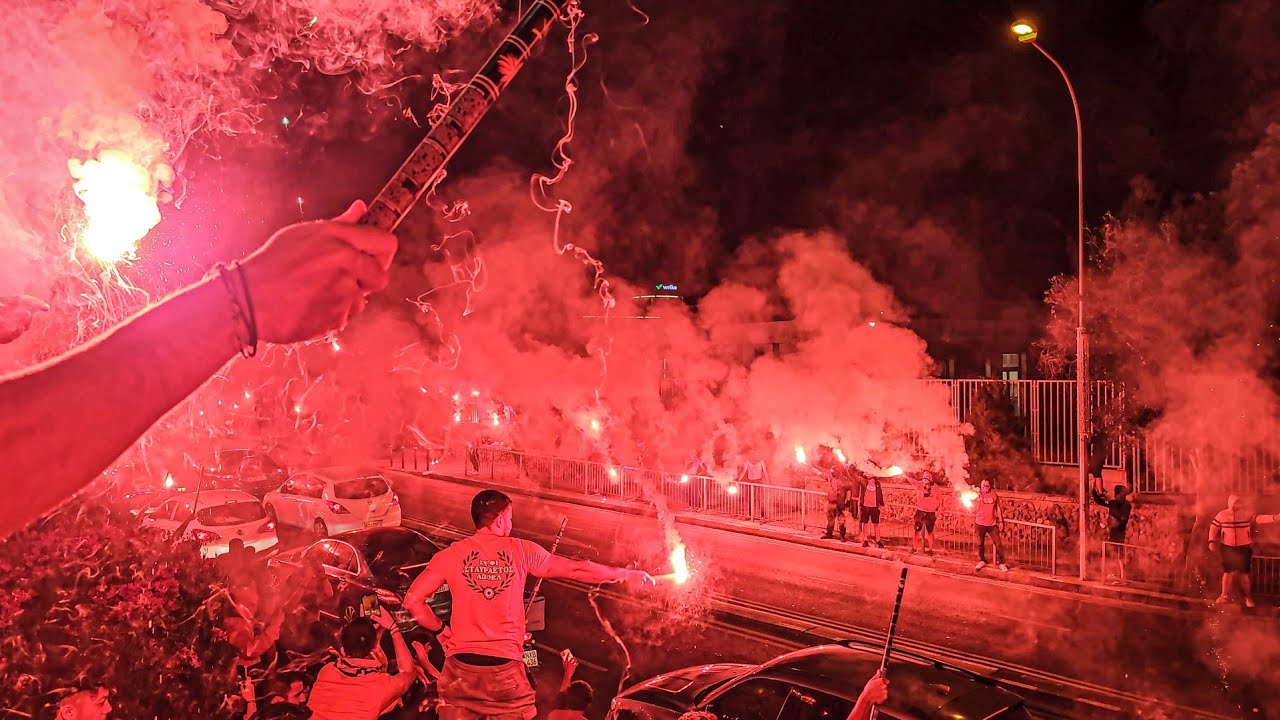 APOEL 97 YEARS CELEBRATION [AMAZING PYROSHOW]