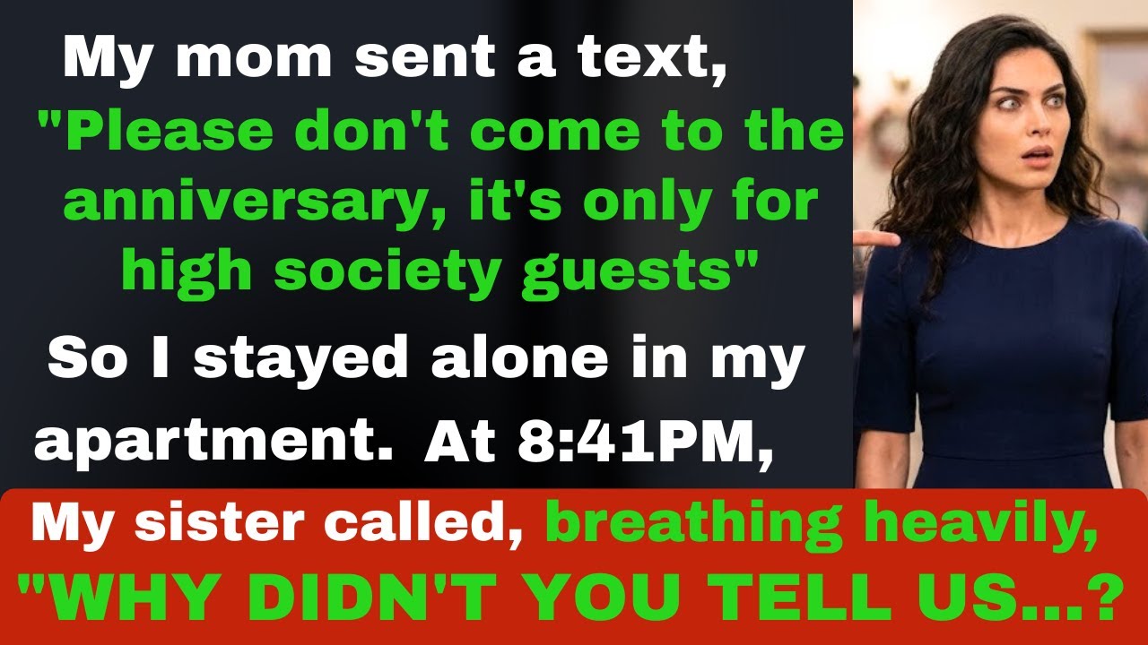They Didn't Want Me At The Anniversary  - Until They Saw The News