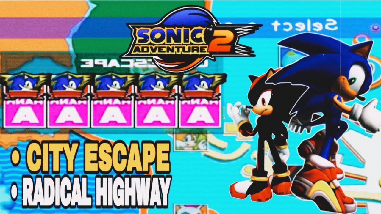 Sonic Adventure 2: #10 - Emblemas | Estágio 01/Sonic | Estágio 04/Shadow | Rank A / Android Gameplay
