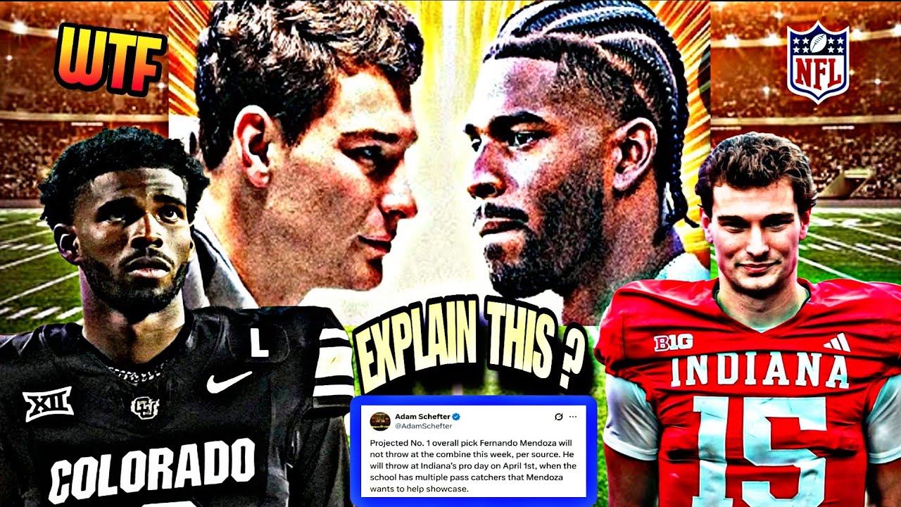🚨Shedeur Sanders vs Mendoza: The NFL Media DOUBLE STANDARD Exposed After Adam Schefter LATEST REPORT