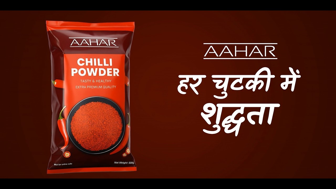 Premium Aahar Chilli Powder (500 gms) – New Launch (HINDI)