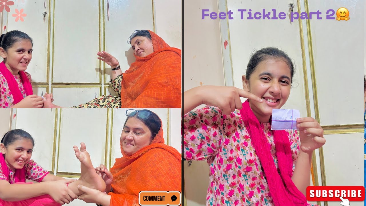 Feet Tickle Challenge Part 2😜|Mishal Rony lag Gai😰