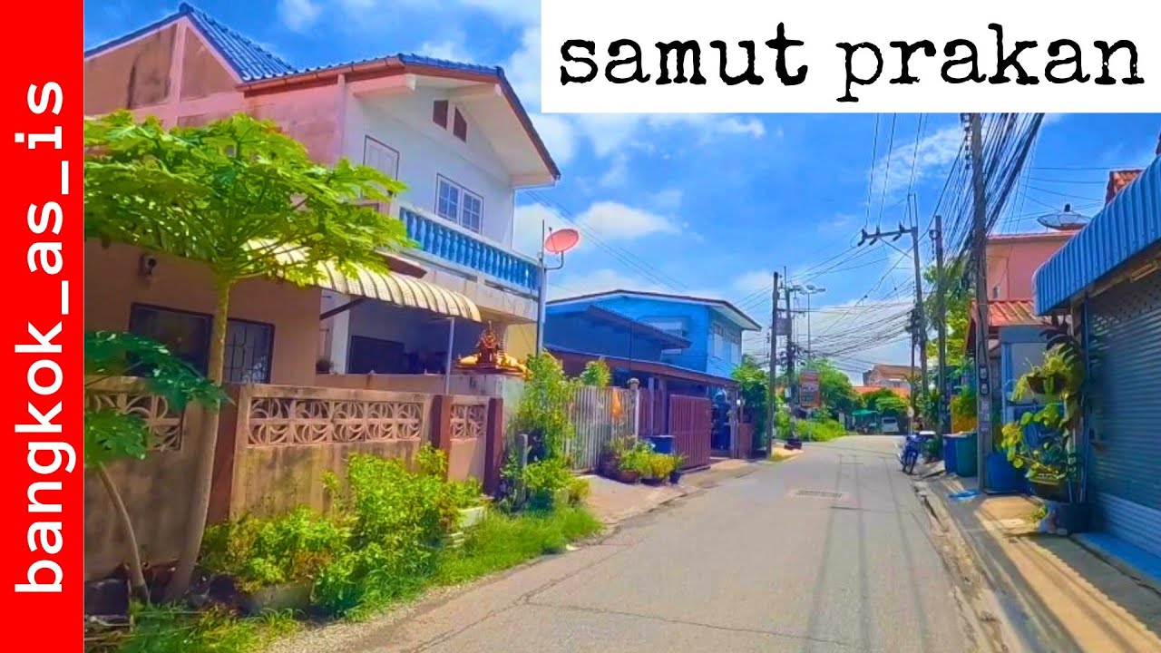 samut prakan morning walk - thetsaban bang pu road - august 2024