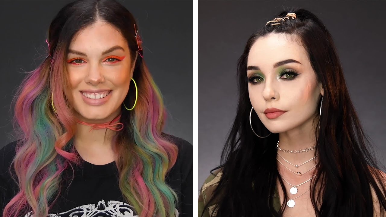 Rainbow Hair, Fauxhawks, and Braids Oh My! 4 Inspiring Festival Hairstyles by Blusher