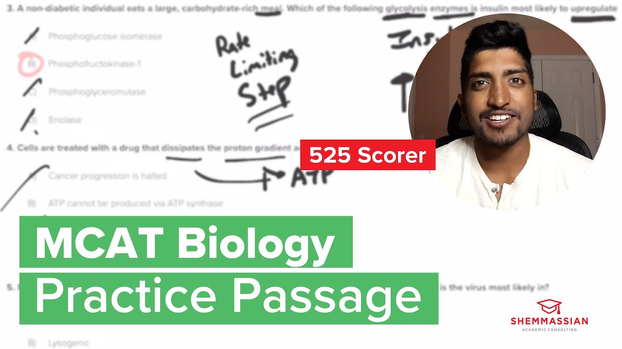 MCAT Bio Passage Walkthrough | 525 Scorer