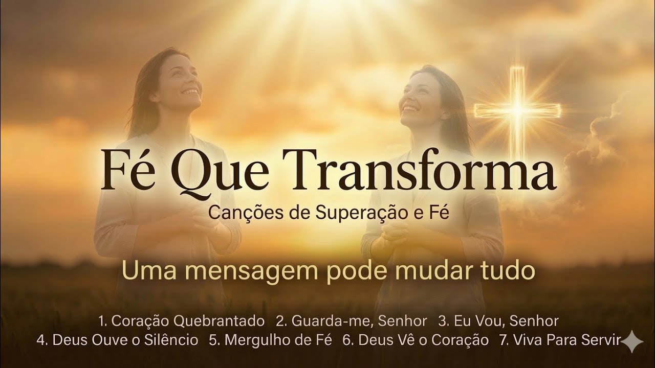 FÉ QUE TRANSFORMA | Canções de fé e esperança 