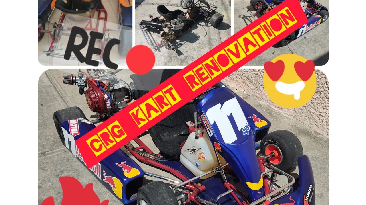 CRG Go Kart renovation - 6.5 HP