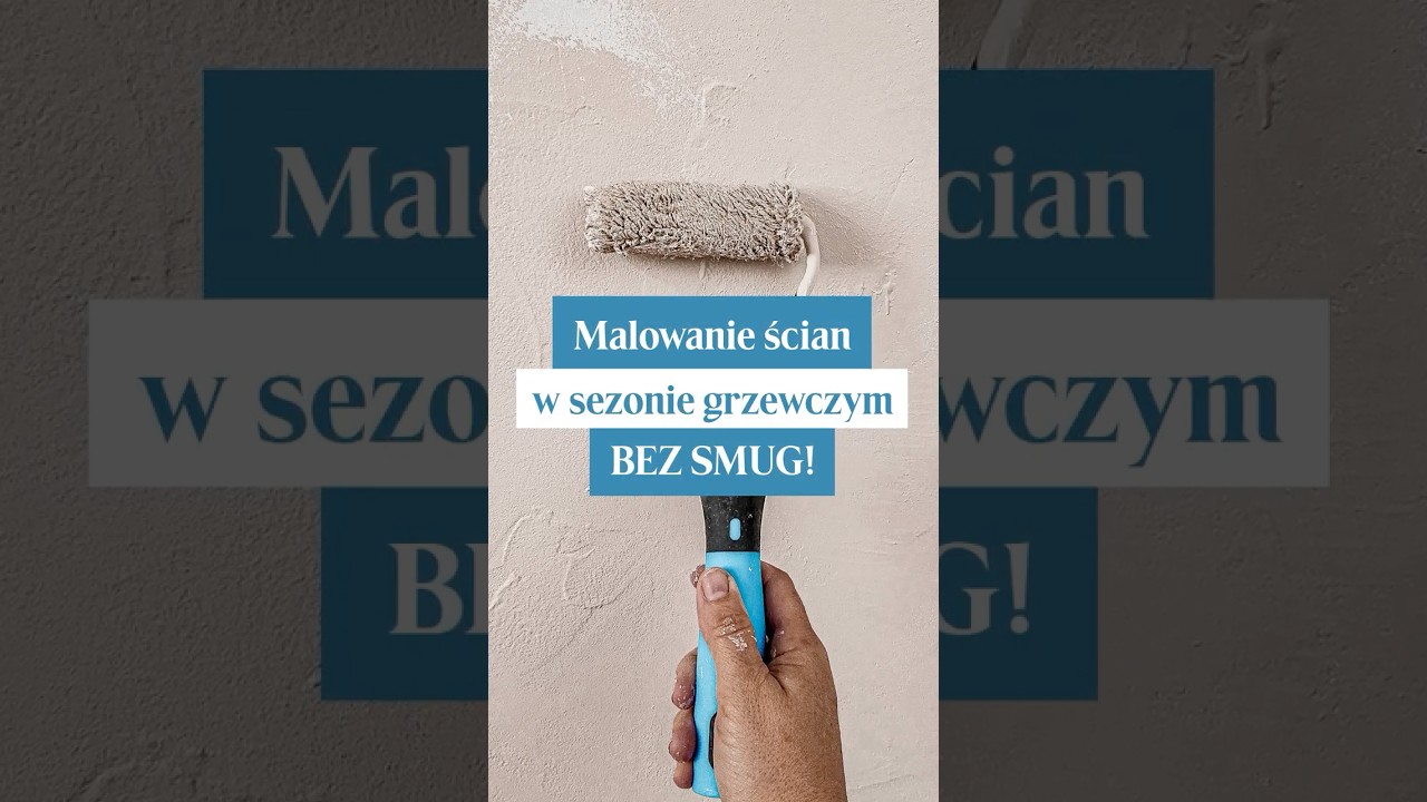 Malowanie ścian &ndash; jak uniknąć smug? 🙅🏻&zwj;♀️ Radzi Tikkurila.