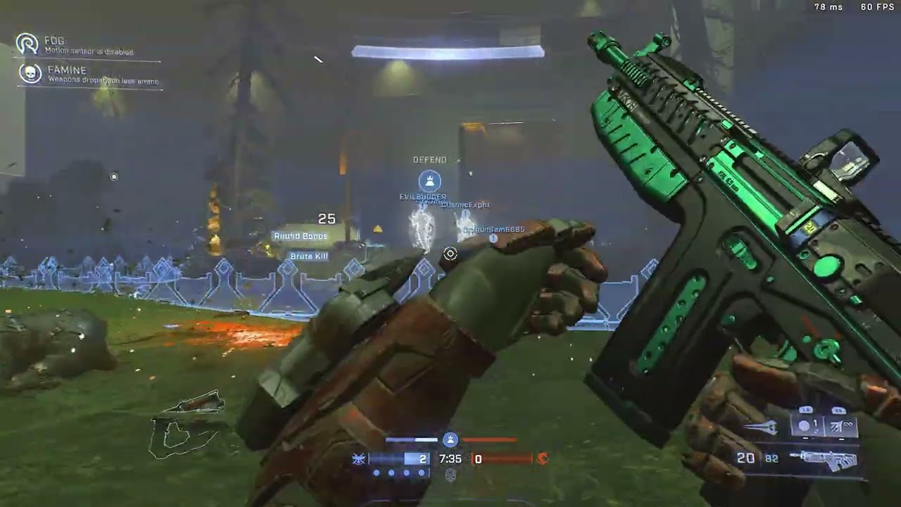 Halo Infinite Firefight Flawless  [ 120 kills ]